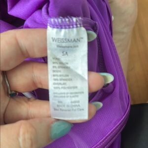 Weissman Purple Dance Costume